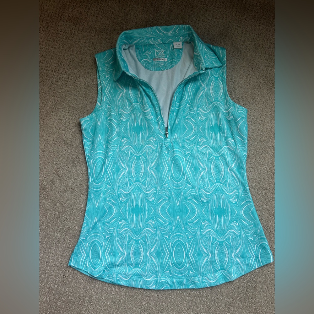 CB DryTec Turquoise Sleeveless Top